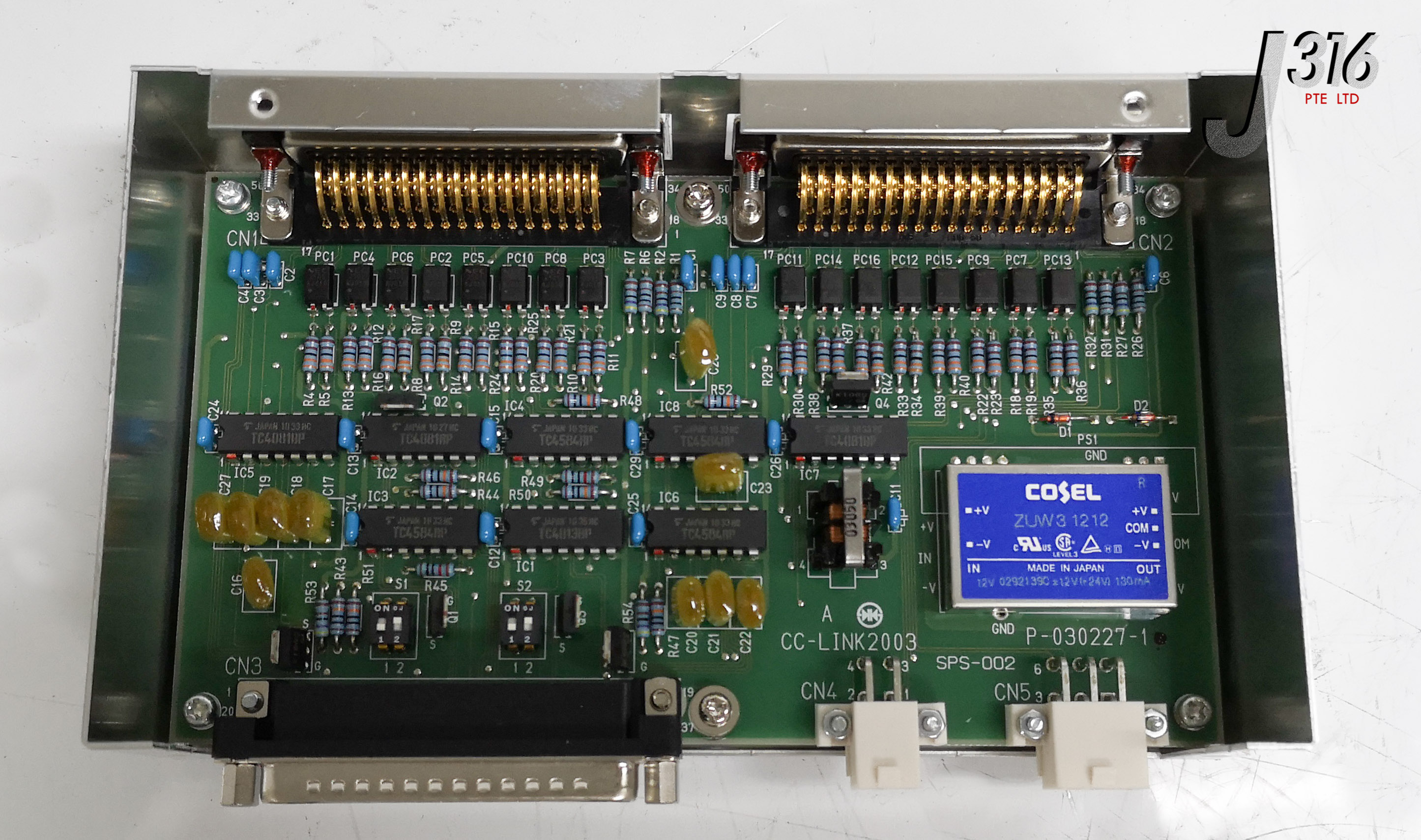 24381 SHINDENGEN ELE COMM CTRL BOX, CC-LINK2003, P-030227-1 XD-ADP